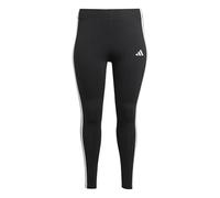 Adidas Essentials 3 Stripes Cotton Plus Leggings Noir 3X Femme