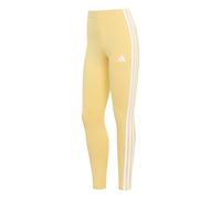 adidas Damen ESSENTIALS 3-STRIPES COTTON LEGGINGS, Semi Ice Tangerine/white, S