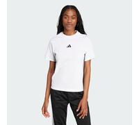 T-shirt adidas Essentials Coton 3-Stripes manches courtes blanc noir femme - XL