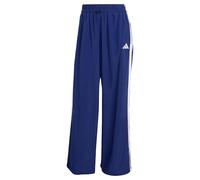 adidas Damen Essentials 3-Stripes Lifestyle Woven Parachute Pants, Dark Blue/White, S