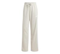 Adidas Damen Essentials 3-Stripes Open Hem French Terry Pants, Wonder Alumina/White, M
