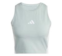 adidas Damen Essentials 3-Stripes Padded Tank, Wonder Sage, L