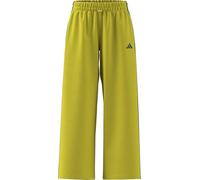 adidas Damen Essentials 3-Stripes Woven Parachute Pants, Bold Green/Bright Yellow, XXL