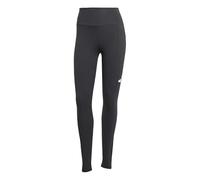 adidas Damen ESSENTIALS BIG LOGO COTTON LEGGINGS, black/white, XXS