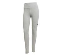adidas Damen ESSENTIALS BIG LOGO COTTON LEGGINGS, medium grey heather/black, S Tall