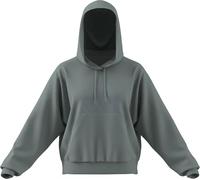 adidas Damen Essentials BIG Logo French Terry Loose Hoodie, Wonder Sage, L