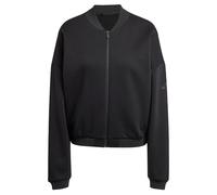 adidas Damen Essentials Contemporary Logo Bomber Jacket, Black, M