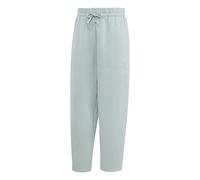 adidas Damen Essentials Contemporary Logo Fleece Barrel Pants, Wonder Sage, S