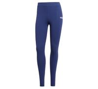 Adidas Femme Essentials Linear Cotton Leggings, Dark Blue/White, XS