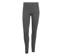 adidas Damen ESSENTIALS LINEAR COTTON LEGGINGS, grey six/black, L