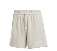 Adidas Damen Essentials Linear French Terry Shorts, Wonder Alumina/White, L