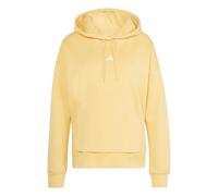 adidas Damen Essentials Small Logo Feel Cozy Hoodie, Semi Ice Tangerine/White, M