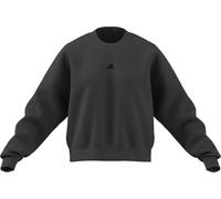 adidas Damen Essentials Small Logo Feel Cozy Relaxed FIT Sweatshirt, Grey Six/Black, M