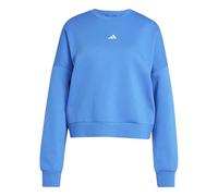 adidas Damen Essentials Small Logo Feel Cozy Relaxed FIT Sweatshirt, Ray Blue/White, L
