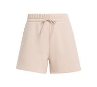 adidas Damen Essentials Small Logo Feel Cozy Shorts, Blush Pink/White, S