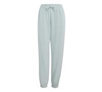 adidas Damen Essentials Small Logo French Terry Cuffed Pants, Wonder Sage/White, XS