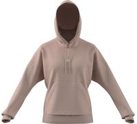 adidas Damen Essentials Small Logo French Terry Hoodie, Blush Pink/White, XS
