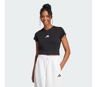Adidas T-shirt Future Icons Small Logo Baby – manches courtes – noir/blanc – Femme L
