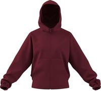 adidas Damen Future Icons Small Logo Full Zip Hoodie, Active Maroon, XS