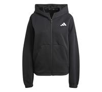 Adidas Damen Future Icons Small Logo Full Zip Hoodie, Black, S