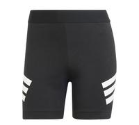 adidas Damen FUTURE ICONS THREE STRIPES BIKER SHORT, black, XS