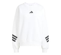 adidas Damen Future Icons Three Stripes Sweatshirt, White, XXS
