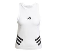 adidas Damen Future Icons Three Stripes Tank, White, L
