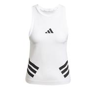 adidas Damen Future Icons Three Stripes Tank, White, M