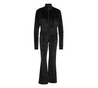 adidas Damen Glam Velvet Tracksuit, black, XS