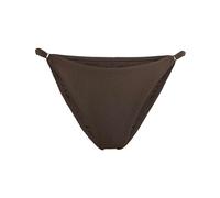 adidas Damen ICONISEA Ribbed Bikini Bottom, Aurora Coffee, 44