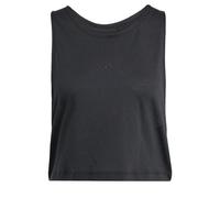 adidas Damen Motion Essentials Cropped Tank, Black, M