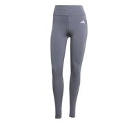 adidas Damen Optime Essentials Stash Pocket Full Length Leggings, onix/white, L