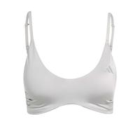 adidas Damen Optime Essentials Workout Shine Light Support Bra, Grey Two, S