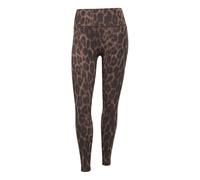 adidas Damen Optime Power Leopard 7/8 Leggings, black/earth strata, L