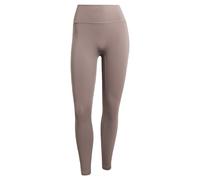 Adidas Optime Workout 3 Stripes 7/8 Leggings Marron L Femme