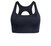 adidas Damen Optime Workout 3-Stripes Medium Support Bra (Plus Size), Black, XXL Plus