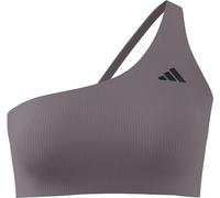 adidas Damen Optime Workout Rib One Shoulder Light Support Bra, preloved Fig, XXS
