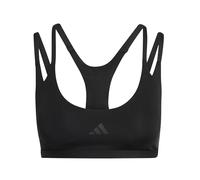 adidas Damen Optime Workout Strappy Light Support Bra, Black, S