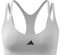 adidas Damen Optime Workout Strappy Light Support Bra, White, XS