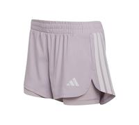 adidas Damen Pacer Workout Woven 2in1 Shorts, preloved Fig, S