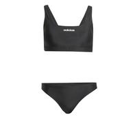 adidas Damen Padded Bralette Bikini Set, Black/White, 40