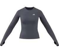 adidas Damen Power Essentials Workout Contour Long Sleeve, Onix, M