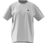 adidas Damen Power Essentials Workout Oversized T-Shirt, White, S