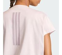 adidas Damen Power Workout Cropped Boxy 3-Stripes Tank, Ice Purple, S