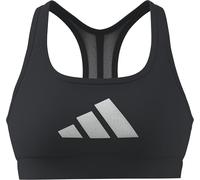 adidas Damen Powerreact Graphic Bra, Carbon, XS