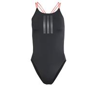 adidas Damen RIPSTREAM 3-Stripes TIE Back Swimsuit, Black, 42
