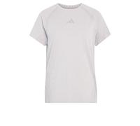 adidas Damen Seamless Knitted T-Shirt, Ice Purple/preloved Fig, S