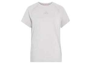 adidas Damen Seamless Knitted T-Shirt, Ice Purple/preloved Fig, S