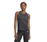 adidas Damen Seamless Knitted Tank Top, Black/Grey Six, M