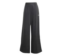 adidas Damen Seasonal Essentials Colorpop Pants with Embroidered Graphic, Black/Off White, M